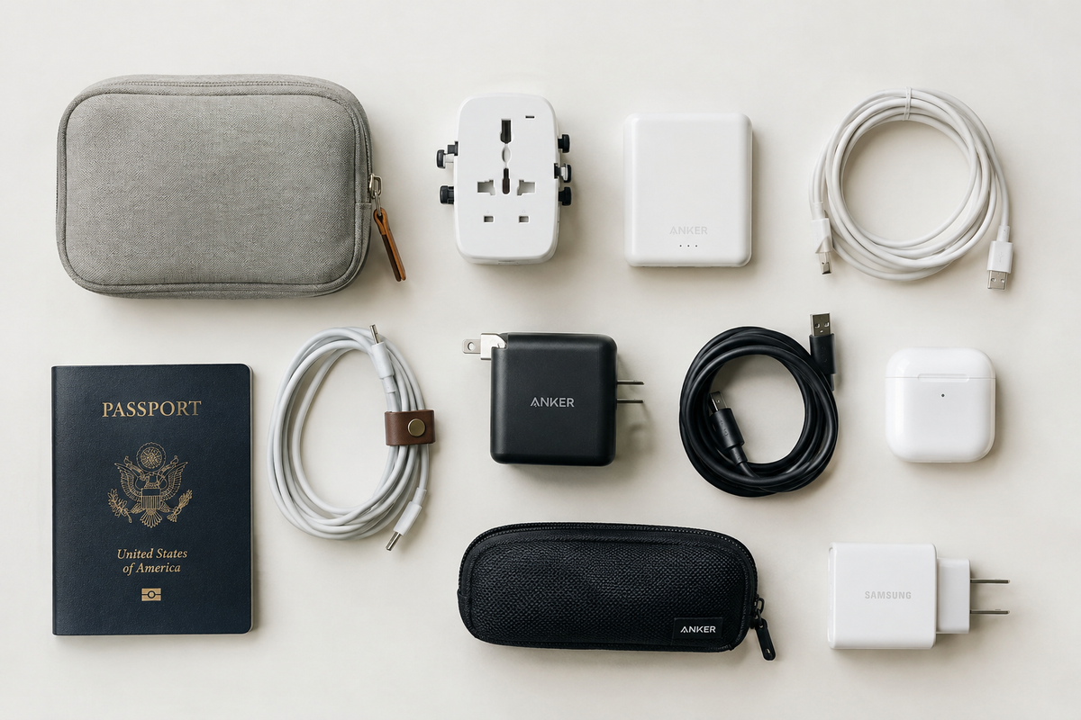 Organizers for Cables and Chargers